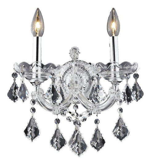 Elegant Lighting Maria Theresa 2 Light Sconce Model: 2800W2C/RC