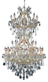 Elegant Lighting Maria Theresa 24 Light Chandelier Model: 2800D36C/RC