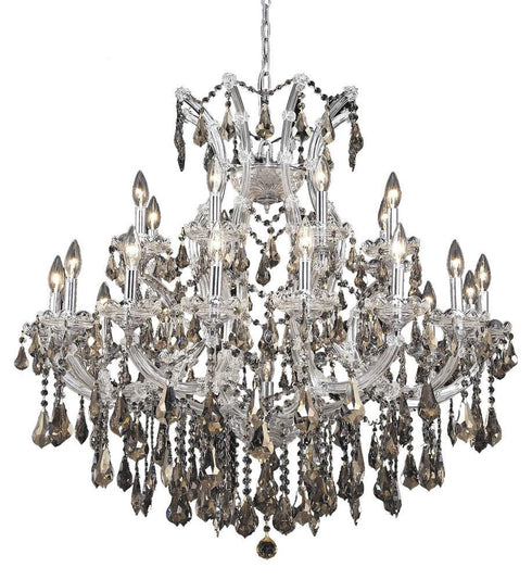 Elegant Lighting Maria Theresa 24 Light Chandelier Model: 2801D36C/RC