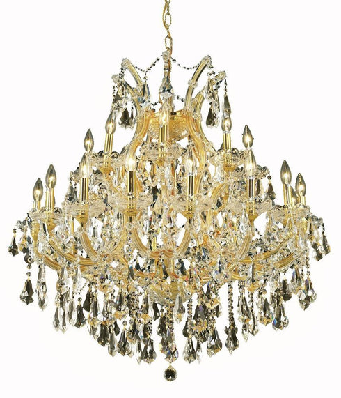 Elegant Lighting Maria Theresa 24 Light Chandelier Model: 2801D36C/RC