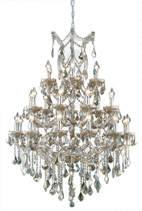 Elegant Lighting Maria Theresa 28 Light Chandelier Model: 2800D38C-GT/RC