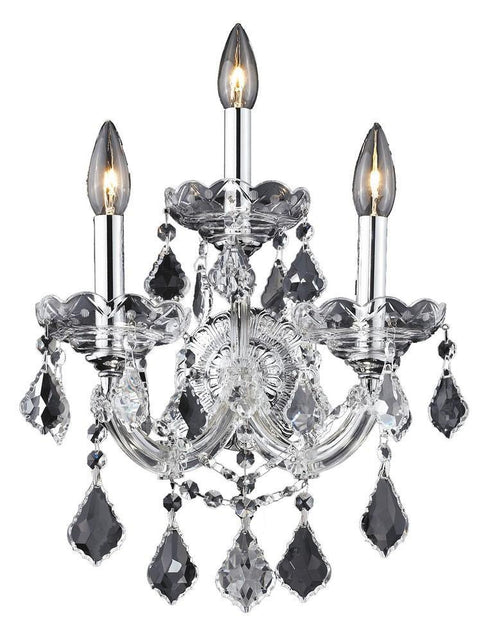 Elegant Lighting Maria Theresa 3 Light Sconce Model: 2800W3C/RC