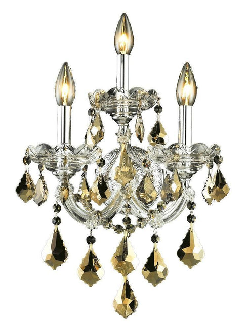 Elegant Lighting Maria Theresa 3 Light Sconce Model: 2800W3C/RC