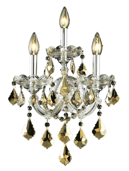 Elegant Lighting Maria Theresa 3 Light Sconce Model: 2800W3C/RC