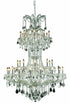 Elegant Lighting Maria Theresa 36 Light Chandelier Model: 2800D46C/RC
