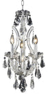 Elegant Lighting Maria Theresa 4 Light Chandelier Model: 2801D12C/RC