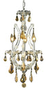 Elegant Lighting Maria Theresa 4 Light Chandelier Model: 2801D12C/RC