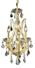 Elegant Lighting Maria Theresa 4 Light Pendant Model: 2800D12C/RC