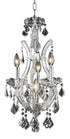 Elegant Lighting Maria Theresa 4 Light Pendant Model: 2800D12C/RC