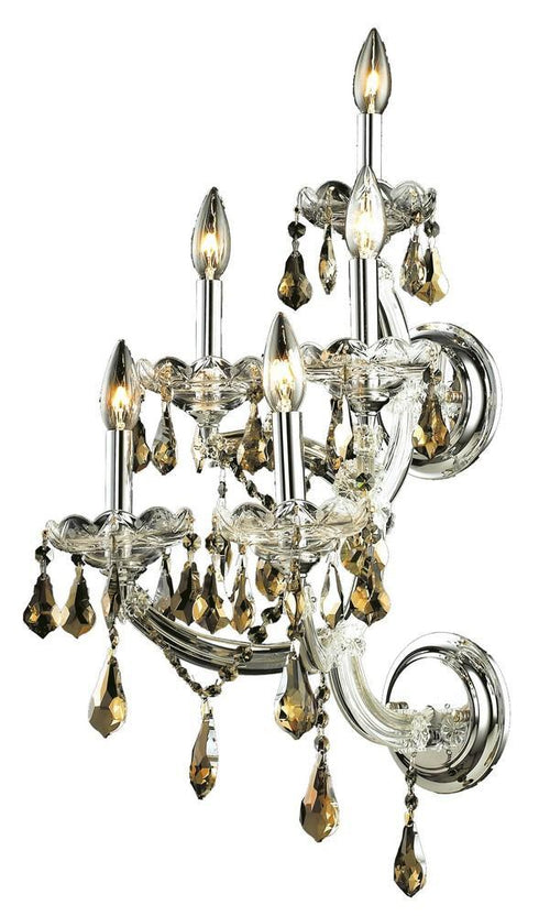 Elegant Lighting Maria Theresa 5 Light Sconce Model: 2801W5C/RC