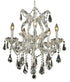 Elegant Lighting Maria Theresa 6 Light Chandelier Model: 2801D20C/RC