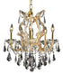Elegant Lighting Maria Theresa 6 Light Chandelier Model: 2801D20C/RC