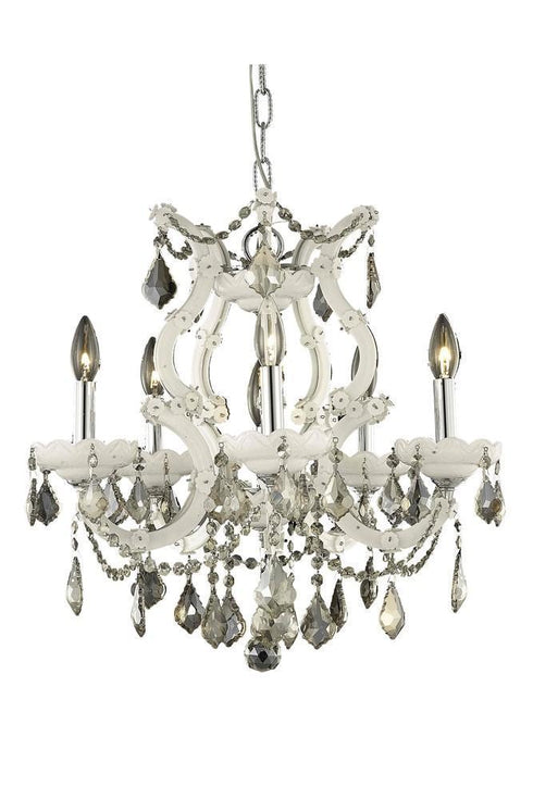 Elegant Lighting Maria Theresa 6 Light Pendant Model: 2800D20C/RC