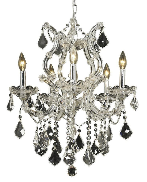 Elegant Lighting Maria Theresa 6 Light Pendant Model: 2800D20C/RC