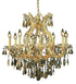 Elegant Lighting Maria Theresa 9 Light Chandelier Model: 2801D26C/RC