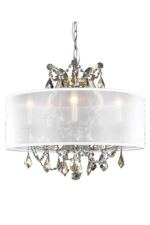 Elegant Lighting Maria Theresa Chandelier Model: 2800D20GT-GT+SH-1R23S/RC