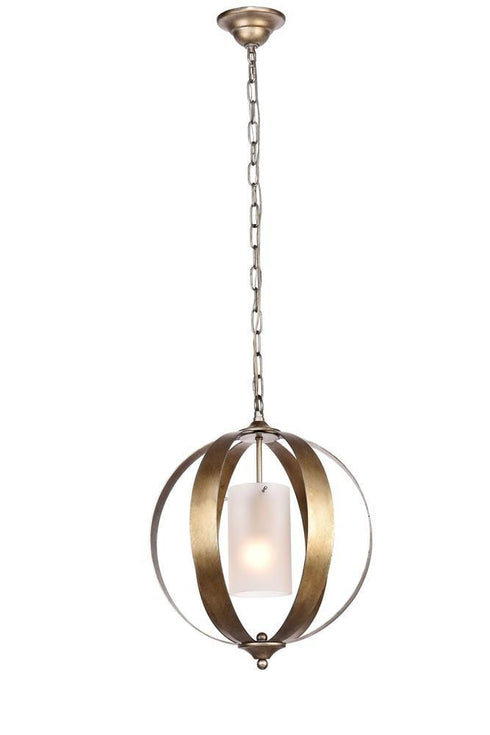 Elegant Lighting Marion 1 Light Pendant Model: LD6012D15S