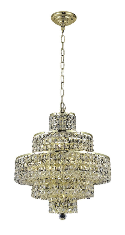 Elegant Lighting Maxime 13 Light Chandelier Model: 2039D20C/RC