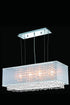 Elegant Lighting Moda 4 Light Pendant Model: 1691D29C-CL03/SS