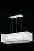 Elegant Lighting Moda 6 Light Pendant Model: 1691D34C-CL03/SS