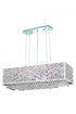 Elegant Lighting Moda 6 Light Pendant Model: 1791D34C-CL03/SS