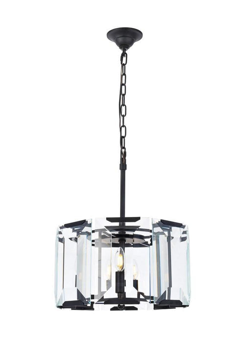 Elegant Lighting Monaco 4 Light Pendant Model: 1211D17FB