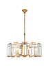 Elegant Lighting Monaco 8 Light Pendant Model: 1211D30GI