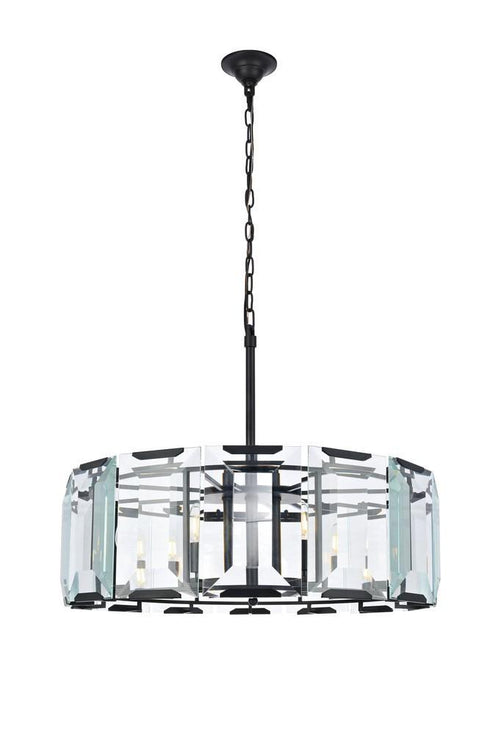 Elegant Lighting Monaco 8 Light Pendant Model: 1211D30GI
