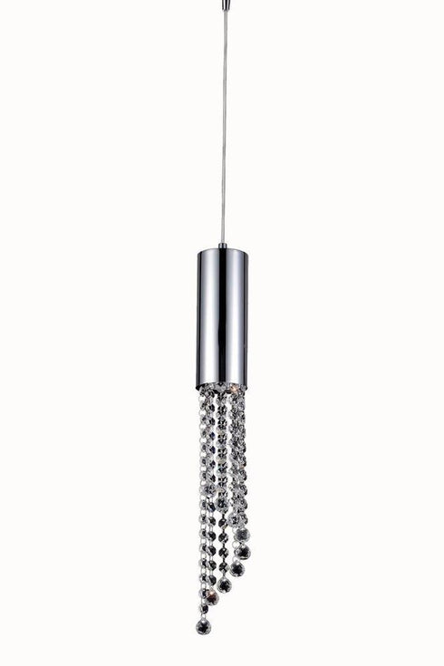 Elegant Lighting Niagara 1 Light Pendant Model: V2057D1R/RC
