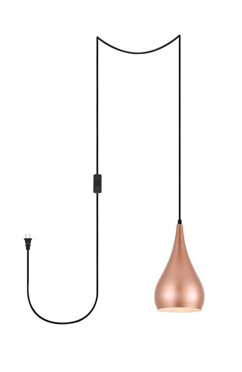 Living District Nora 1 Light Pendant Model: LDPG2001
