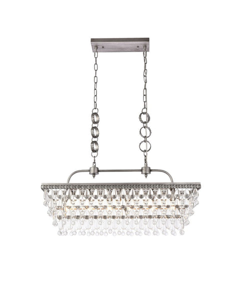 Elegant Lighting Nordic 6 Light Pendant Model: 1219G32BR