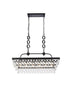 Elegant Lighting Nordic 6 Light Pendant Model: 1219G32BR