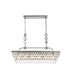 Elegant Lighting Nordic 6 Light Pendant Model: 1219G40BR