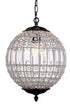 Elegant Lighting Olivia 1 Light Pendant Model: 1205D12FG/RC