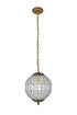 Elegant Lighting Olivia 1 Light Pendant Model: 1205D12FG/RC