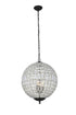 Elegant Lighting Olivia 3 Light Pendant Model: 1205D18FG/RC