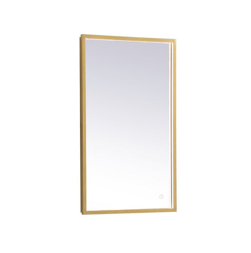 Elegant Decor Pier 1 Light Mirror Model: MRE6045BR