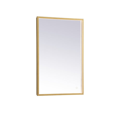 Elegant Decor Pier 1 Light Mirror Model: MRE61830BR