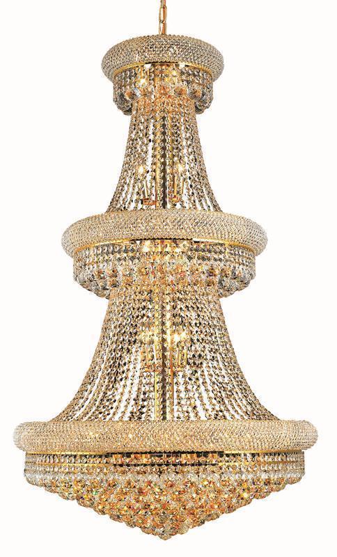 Elegant Lighting Primo 28 Light Chandelier Model: V1800G36SC/RC