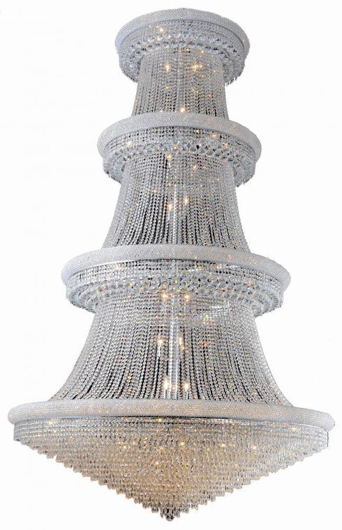 Elegant Lighting Primo 56 Light Foyer Light Model: 1802G62C/RC