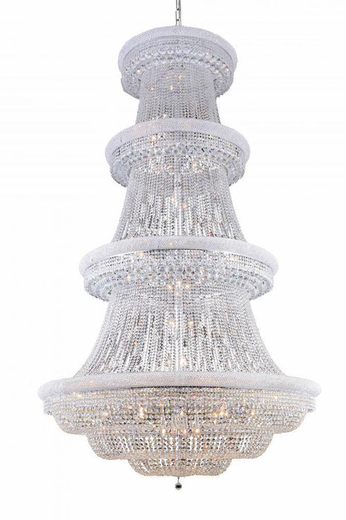Elegant Lighting Primo 56 Light Foyer Light Model: 1803G62C/RC