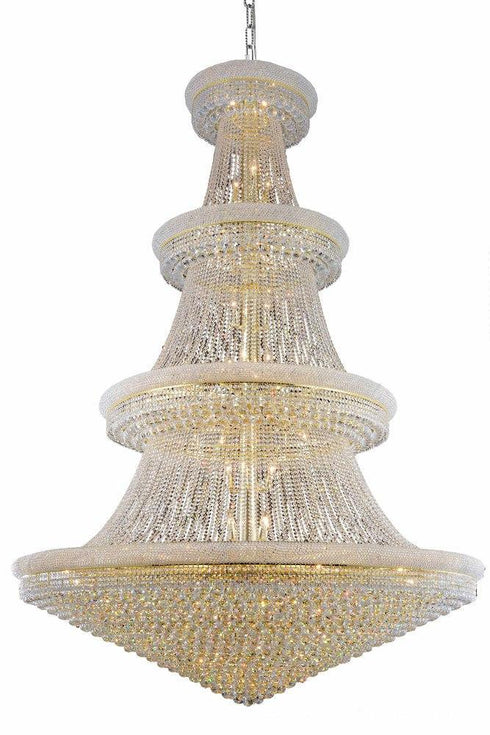 Elegant Lighting Primo 66 Light Chandelier Model: V1800G72C/EC