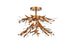 Living District Priscilla 4 Light Flush Mount Model: LD810F19BK