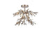 Living District Priscilla 4 Light Flush Mount Model: LD810F19BK