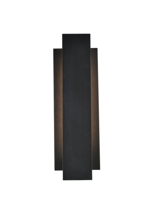 Living District Raine 1 Light Sconce Model: LDOD4005BK