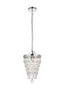 Living District Reese 1 Light Pendant Model: LD714D9BK