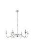 Living District Rohan 6 Light Chandelier Model: LD5006D36BR