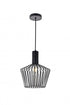 Living District Ronnie 1 Light Pendant Model: LD2414BK