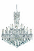 Elegant Lighting Rosalia 32 Light Chandelier Model: 9232G48DB/EC