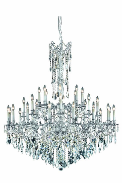 Elegant Lighting Rosalia 32 Light Chandelier Model: 9232G48DB/EC
